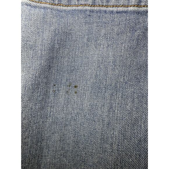 Reformation Distressed Blue Light Wash Denim Destroyed Knees Miami Size 25 - Picture 6 of 10